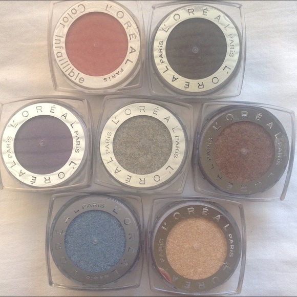 L'Oreal 24hr infallible eye shadow X 7 - Picture 2 of 3